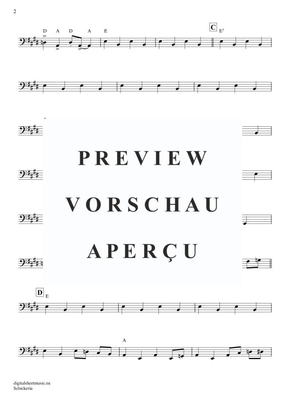 Produktgalerie: Seite 6 von 7 Schickeria, Spider Murphy Gang, E-Bass