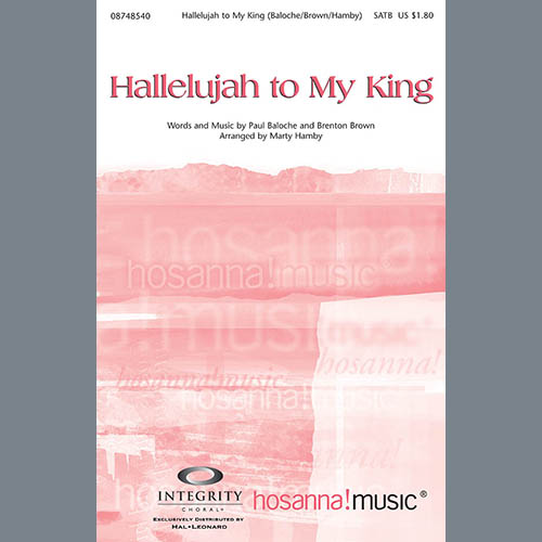 cover: Hallelujah To My King, Marty Hamby