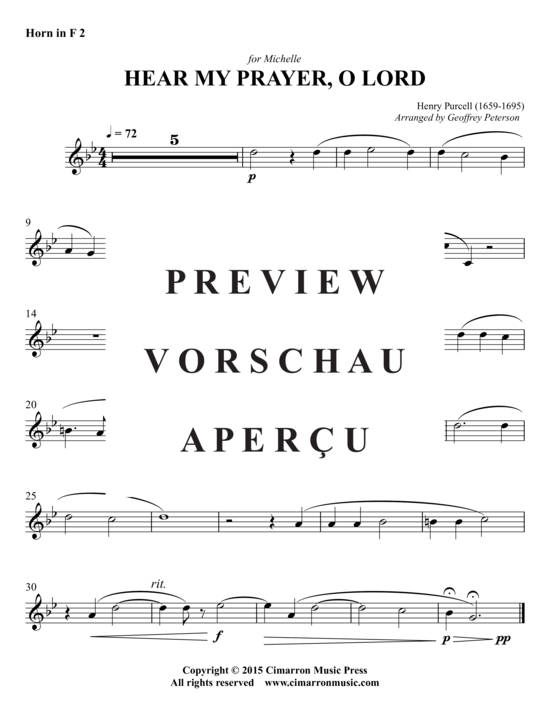 Product gallery: Page 11 of 19 Hear My Prayer, O Lord , , (Brass Ensemble)