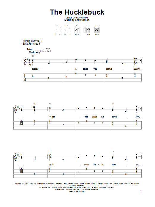 Produktbild zu: The Hucklebuck