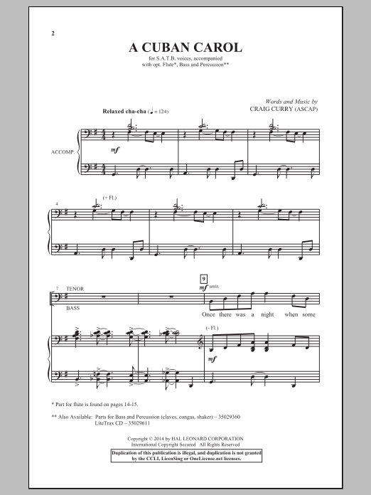 Product picture to: A Cuban Carol