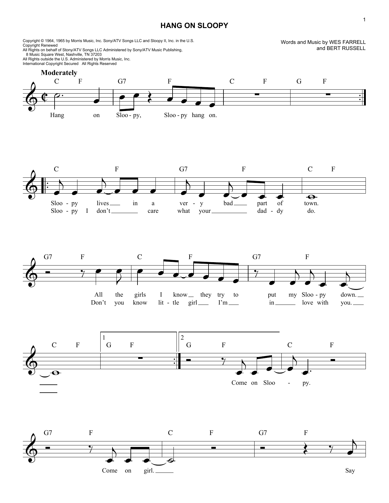 Produktgalerie: Seite 1 von 1 Hang On Sloopy, The McCoys