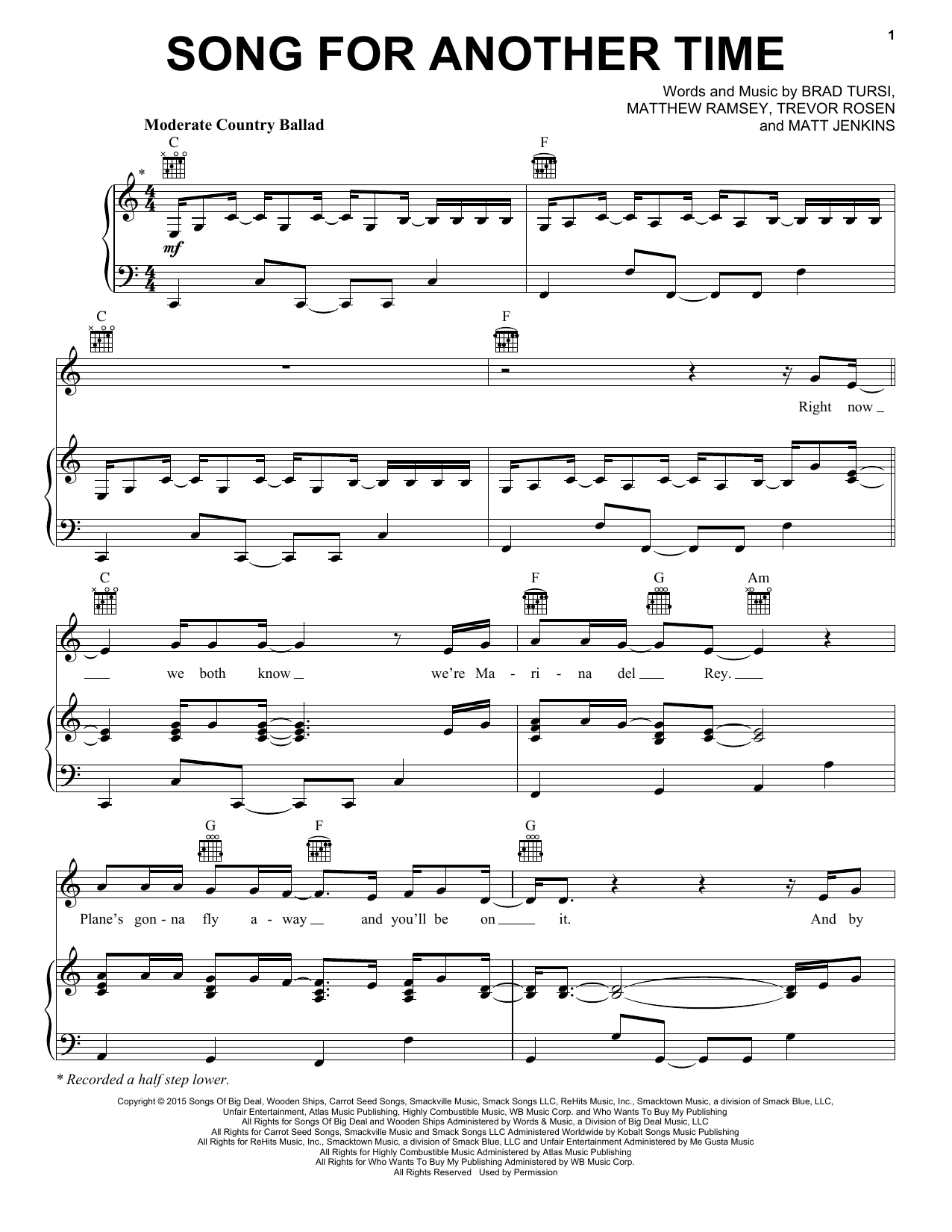 Product picture to: Song For Another Time
