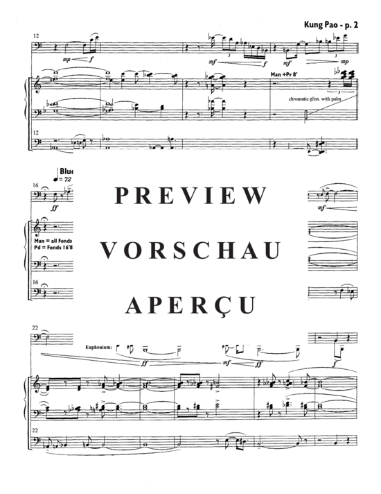 Product gallery: Page 6 of 21 Kung Pao , , (euphonium + organ)