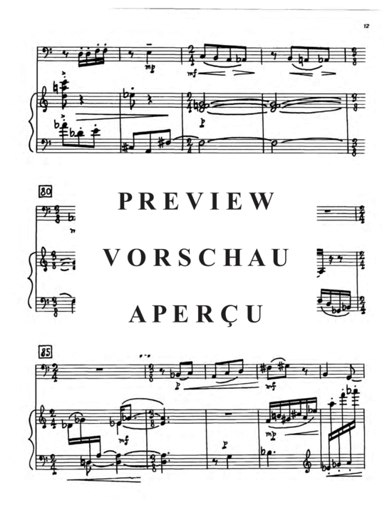 Product gallery: Page 14 of 19 Two Pieces , , (tuba + piano)