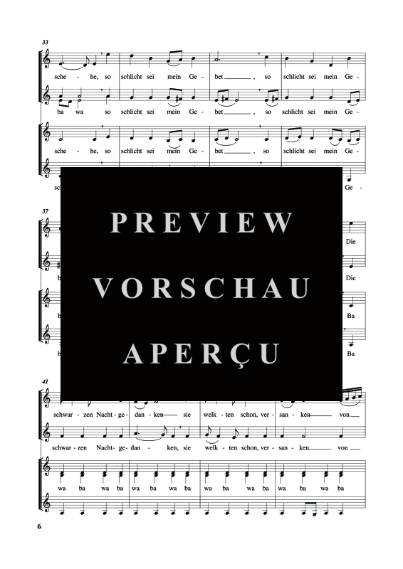 Product gallery: Page 9 of 11 Zwei Chansons (Lied zur Nacht, Für Einen), , (female choir SSAA)