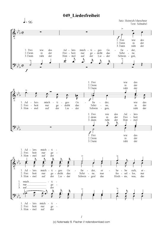 Product picture to: Liedesfreiheit Heinrich Marschner / Schnabel 