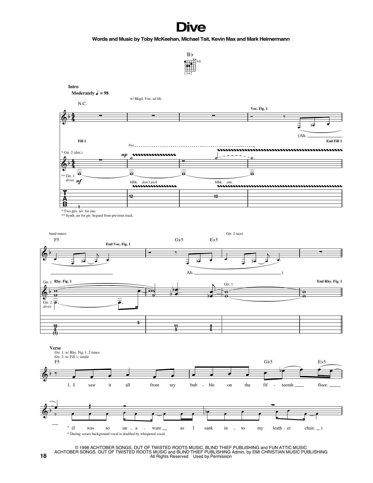 Product gallery: Page 1 of 1 Dive, dc Talk