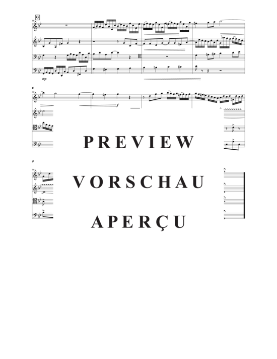 Produktgalerie: Seite 5 von 14 Fuge in G-Moll, , (2xTrompete in B, Horn in F, Posaune)