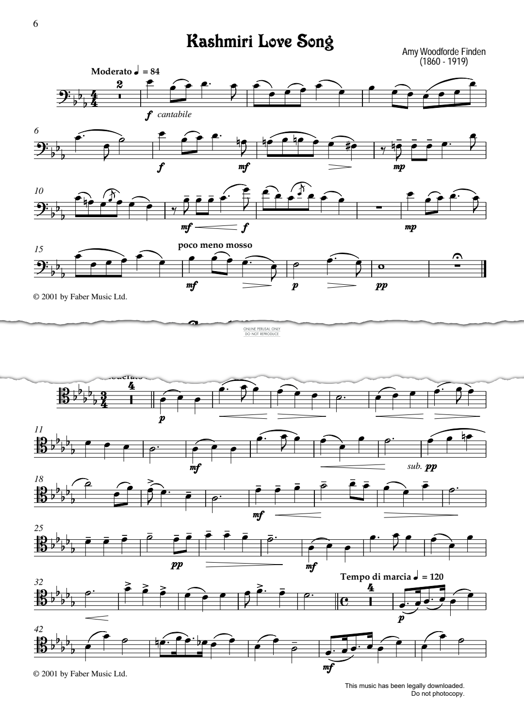 Product gallery: Page 1 of 1 Kashmiri Love Song, Amy Woodforde-Finden