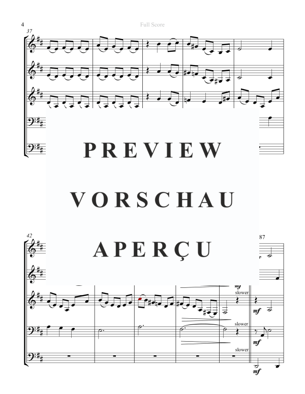 Produktgalerie: Seite 6 von 11 Just As I Am, , Blechbläser Quintett