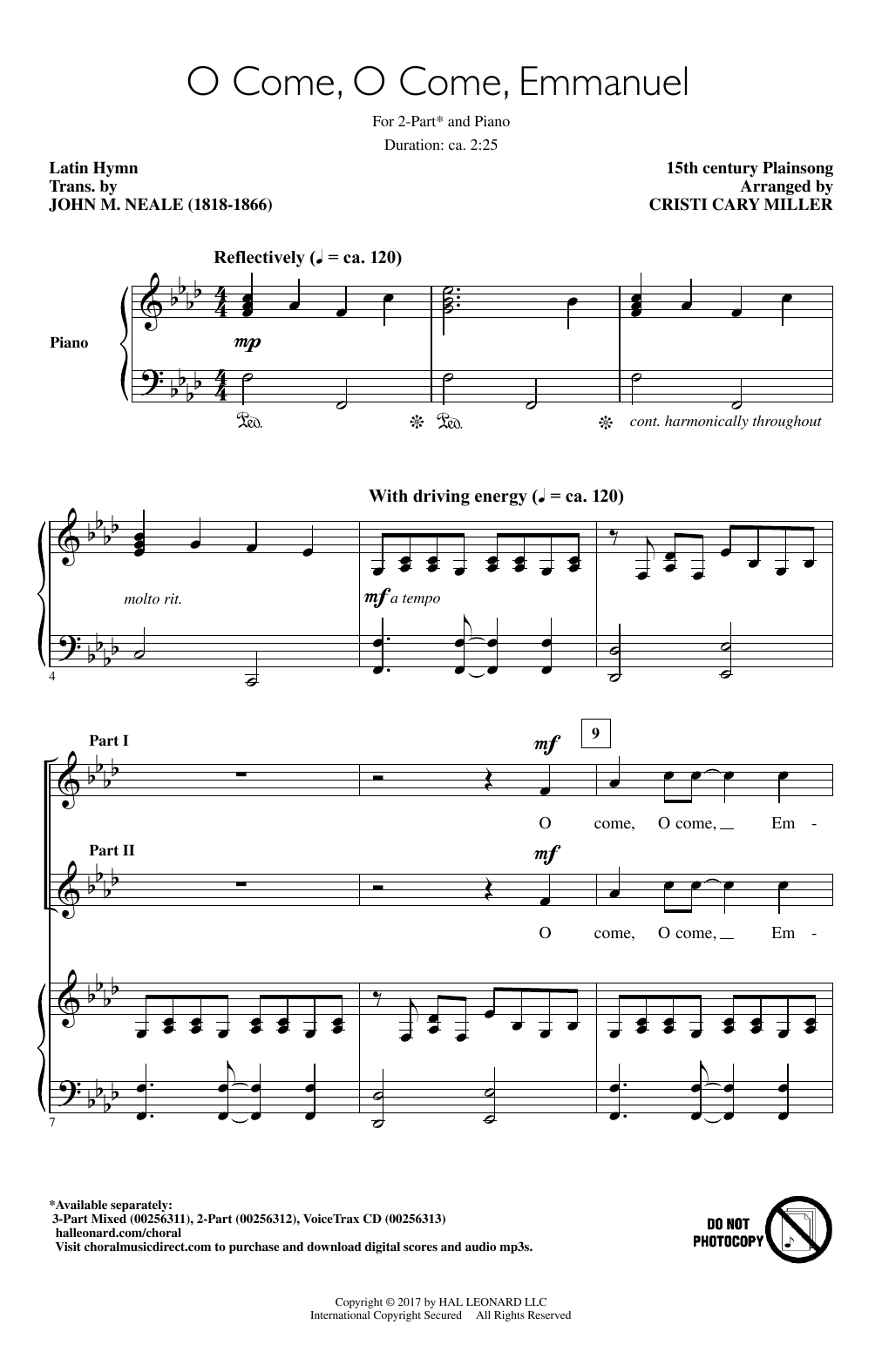 Produktgalerie: Seite 1 von 1 O Come, O Come Emmanuel, Cristi Cary Miller, Chor