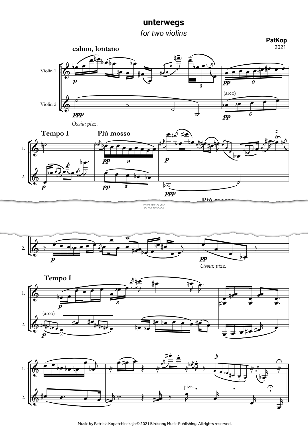 Produktgalerie: Seite 1 von 1 unterwegs, PatKop, Violine