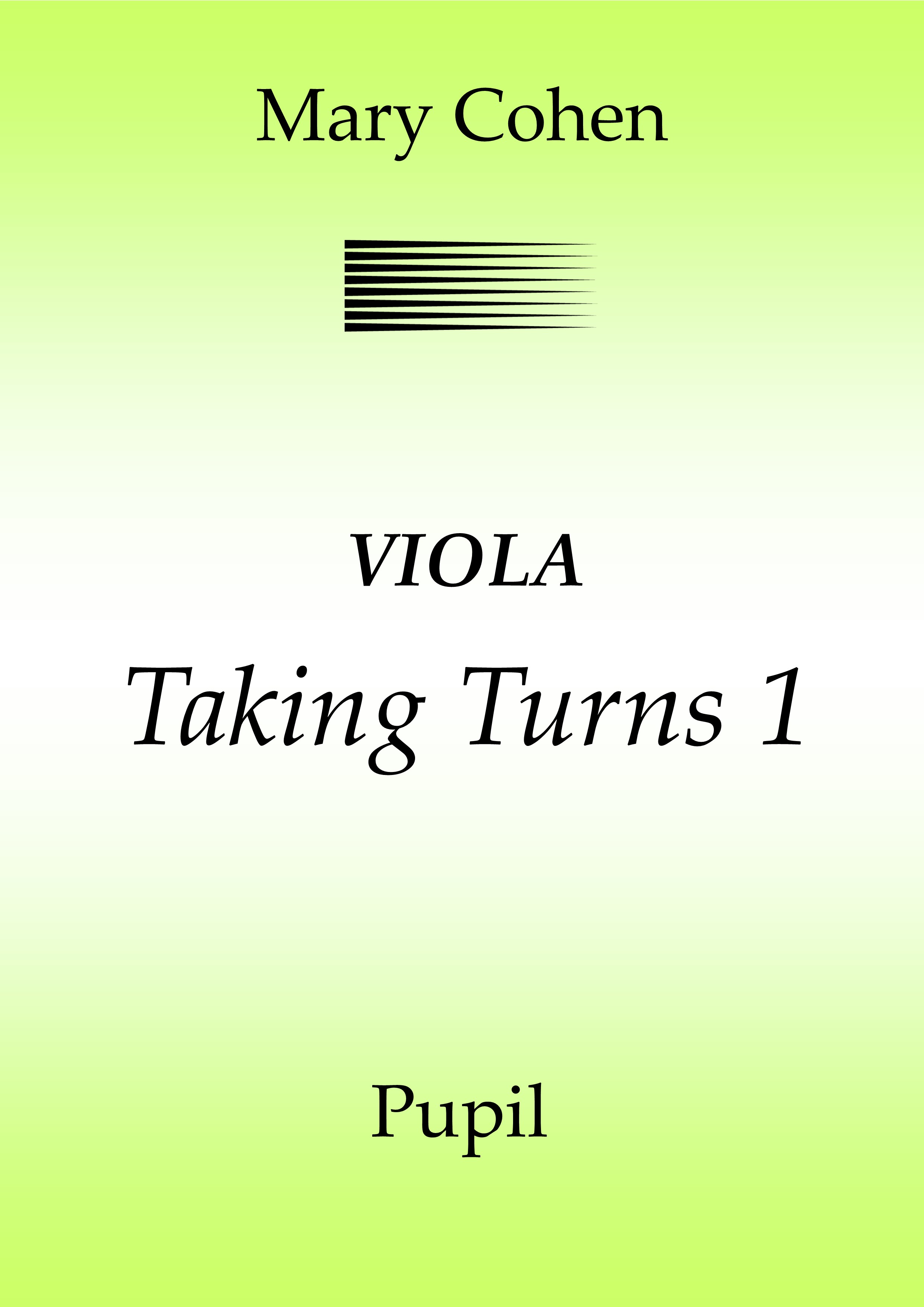 Produktbild zu: Taking Turns 1