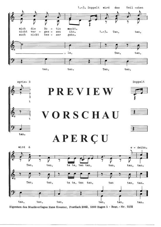 Product gallery: Page 4 of 4 Das Veilchen , , (mixed choir)