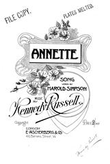 Produktbild zu: Annette