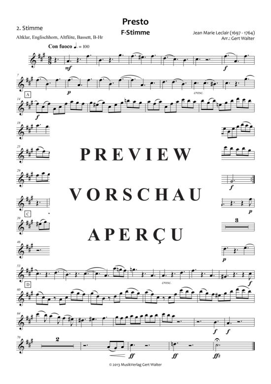 Produktgalerie: Seite 15 von 21 Presto , , (Quintett flexible Besetzung)