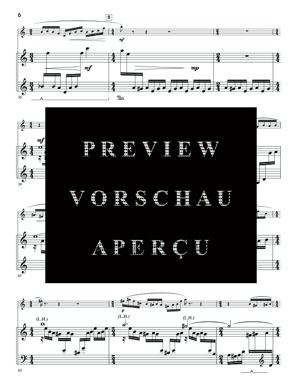 Product gallery: Page 10 of 11 Flourish, , (clarinet in Bb and piano)