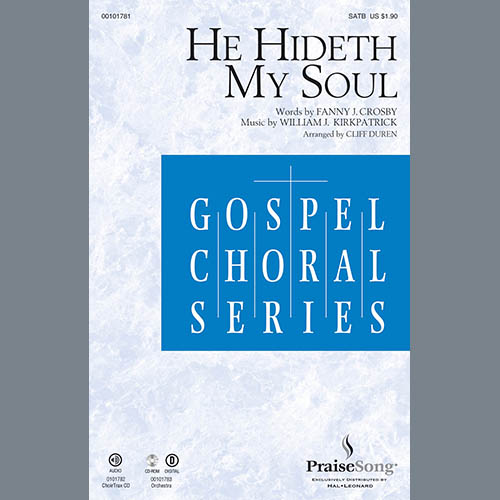 cover: He Hideth My Soul, Cliff Duren