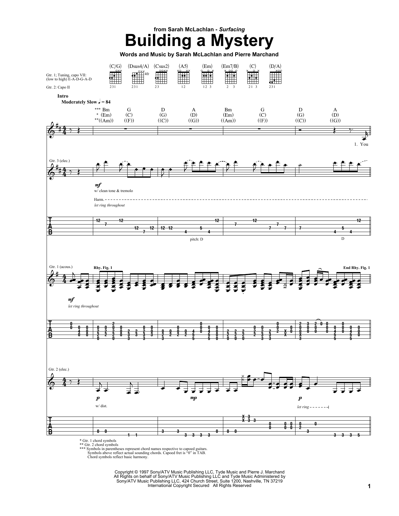 Product gallery: Page 1 of 1 Building A Mystery, Sarah McLachlan
