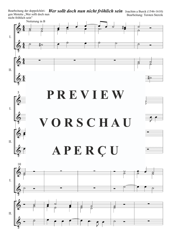 Product gallery: Page 4 of 5 Wer sollt doch nun nicht fröhlich sein, , Trombone Choir - Double Choir