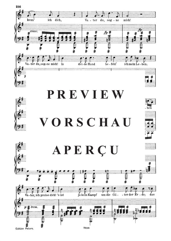 gallery: Gebet wâhrend der Schlacht D.171 , , (Gesang mittel + Klavier)