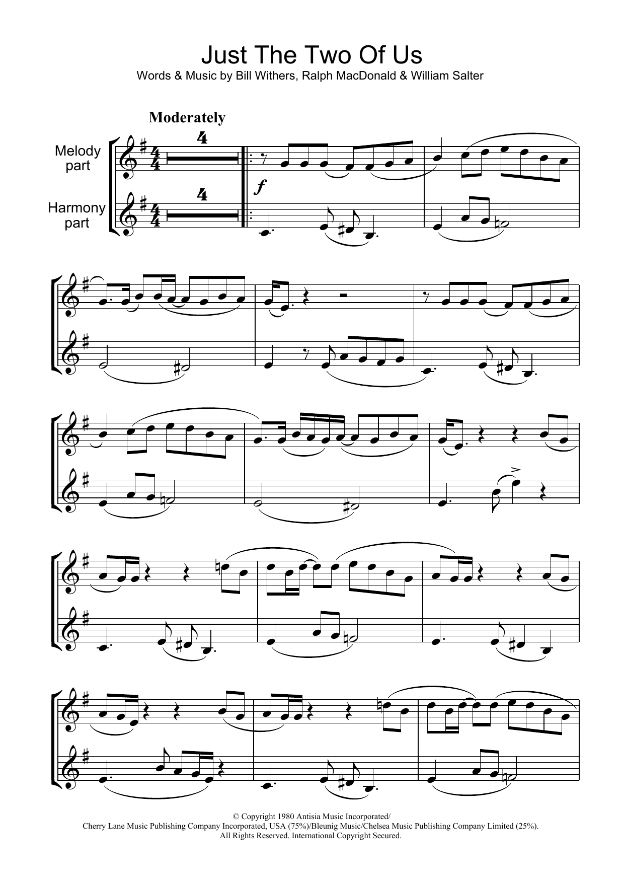 Product gallery: Page 1 of 1 Just The Two Of Us, Grover Washington Jr. feat. Bill Withers