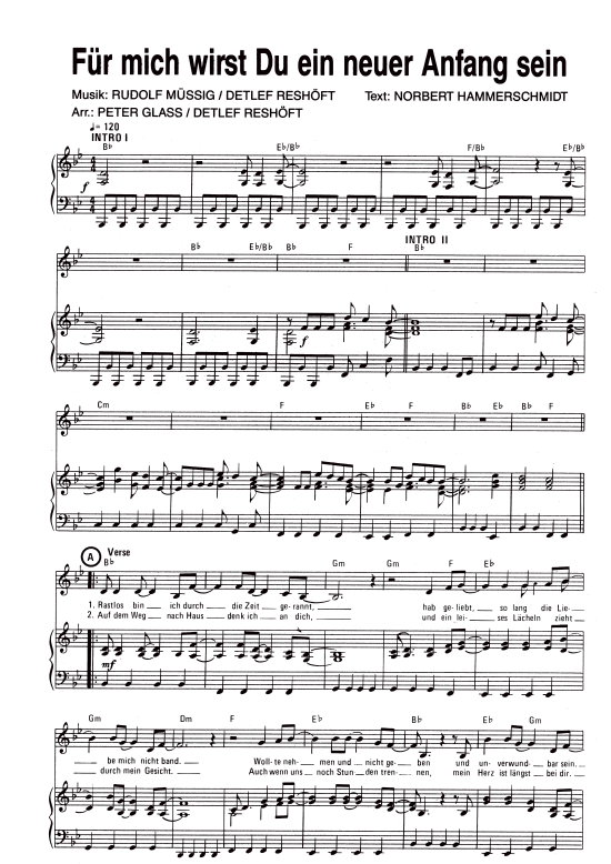 Produktbild zu: Für mich wirst Du ein neuer Anfang seinRex Gildo