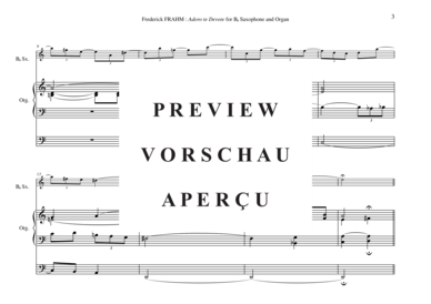 Product gallery: Page 4 of 10 Adoro Te Devote , , (tenor saxophone + organ)