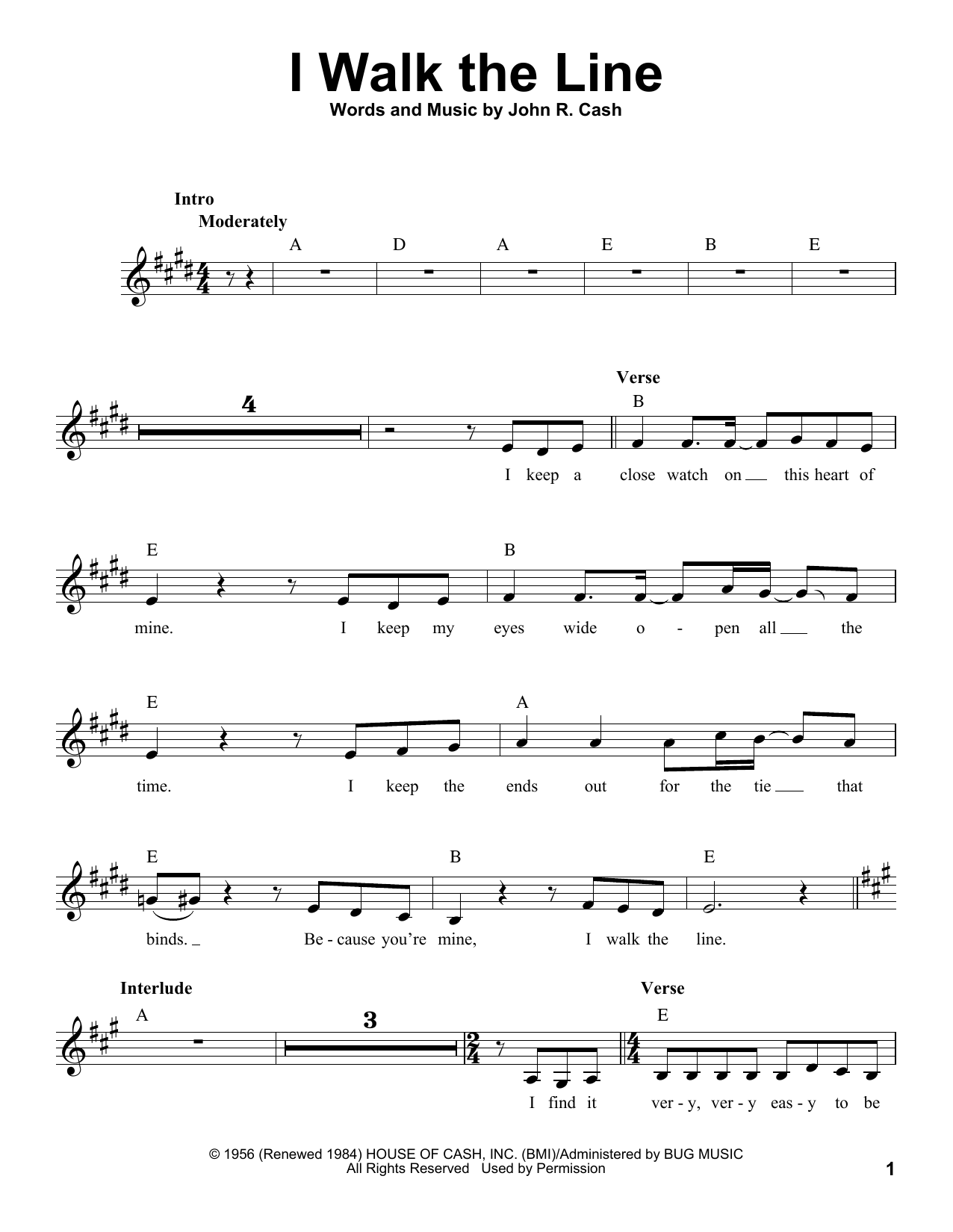 Produktgalerie: Seite 1 von 1 I Walk The Line, Johnny Cash, Gesang
