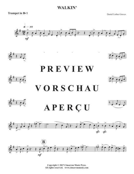 Produktgalerie: Seite 7 von 16 Walkin´ , , (Blechbläserquintett)