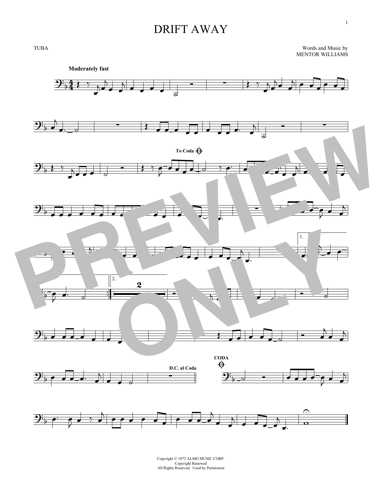 Product gallery: Page 1 of 1 Drift Away, Dobie Gray