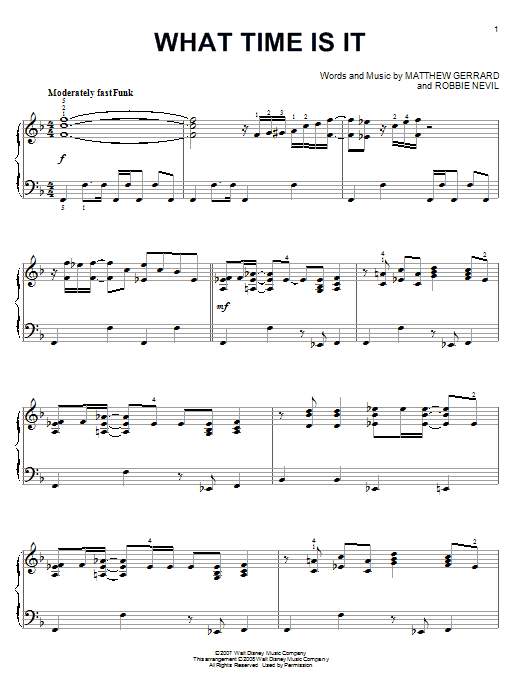Product gallery: Page 1 of 1 What Time Is It, High School Musical 2
