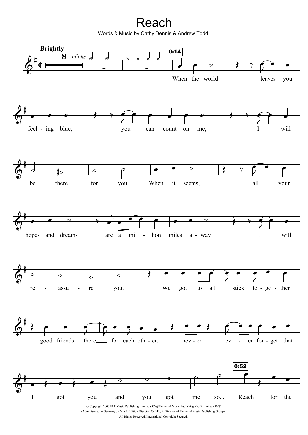 Product gallery: Page 1 of 1 Reach, S Club 7