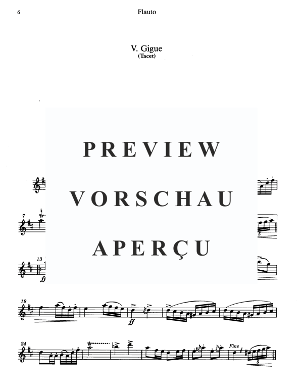 Product gallery: Page 7 of 11 The Would-Be Gentleman, , Wind Quintet