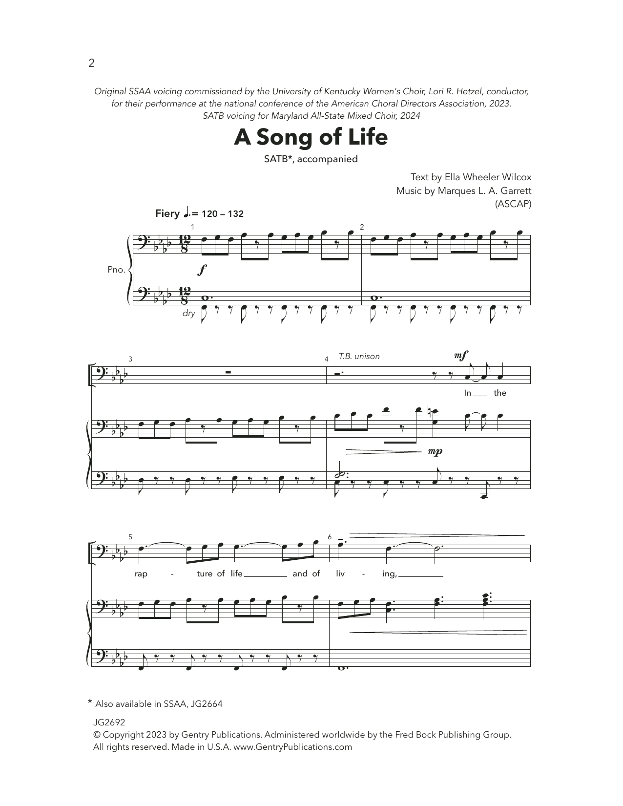 Product picture to: A Song Of Life