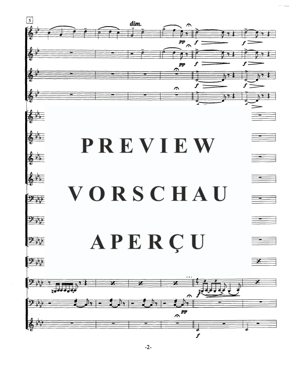 Product gallery: Page 4 of 11 Ent'racte to Act IV from "Khovantschina", , Brass Ensemble