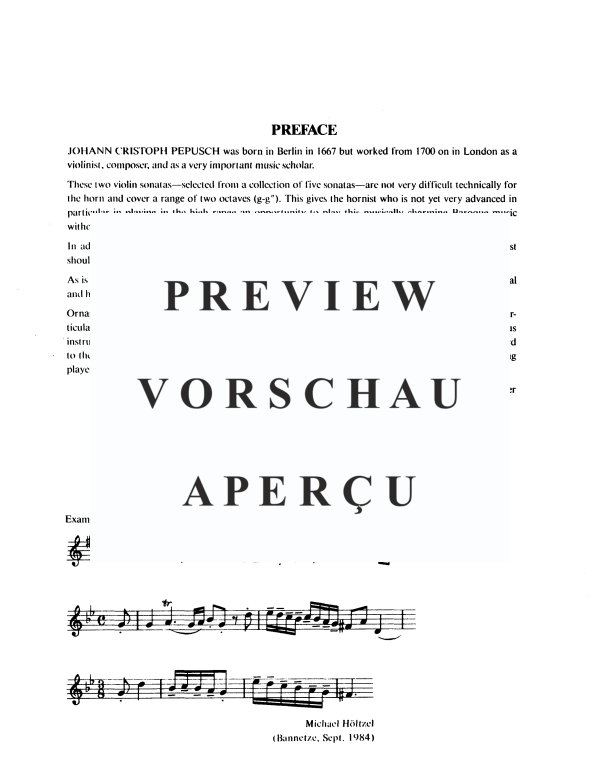 Produktgalerie: Seite 3 von 11 Sonate in C-Dur, , Horn in F und Klavier