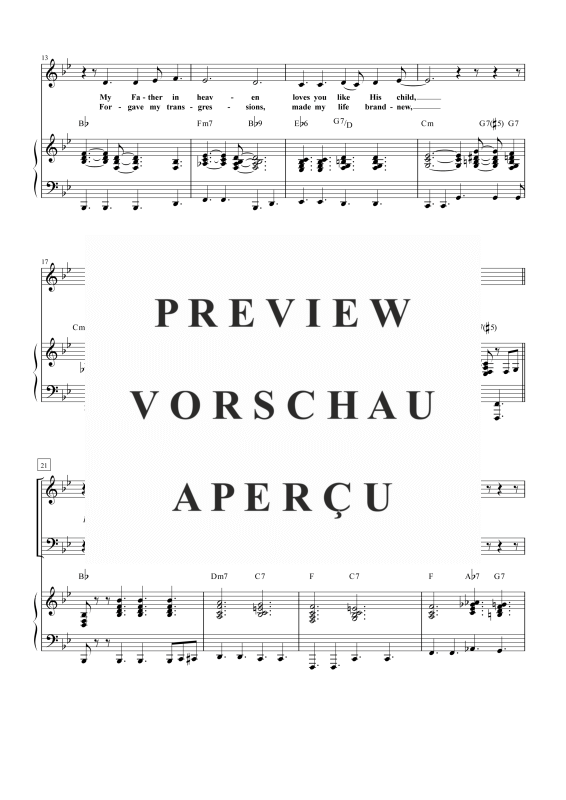 gallery: My God Is So Good, , Gemischter Chor und Klavier