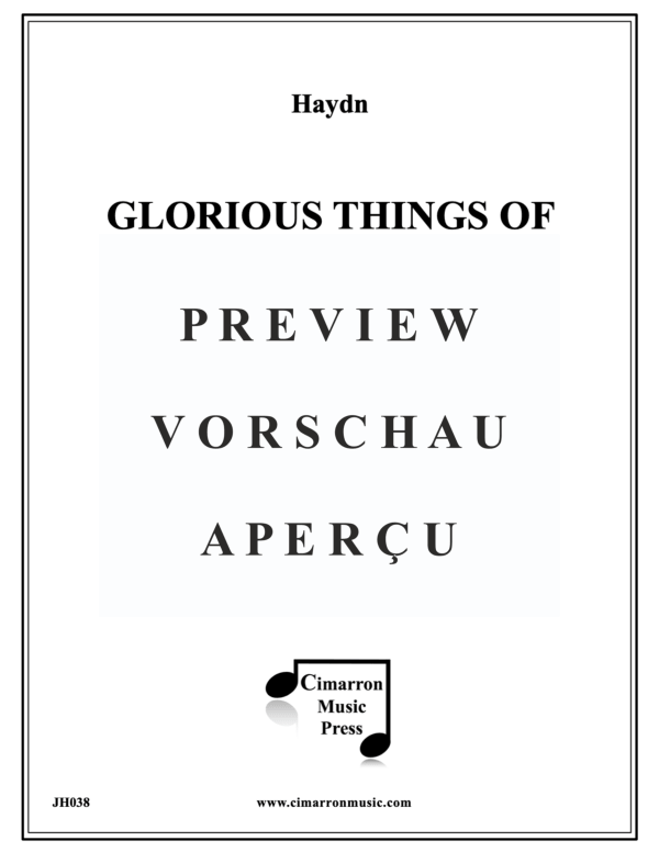 Produktgalerie: Seite 2 von 11 Glorious Things Of Thee Are Spoken, , BlechblÀser Quintett