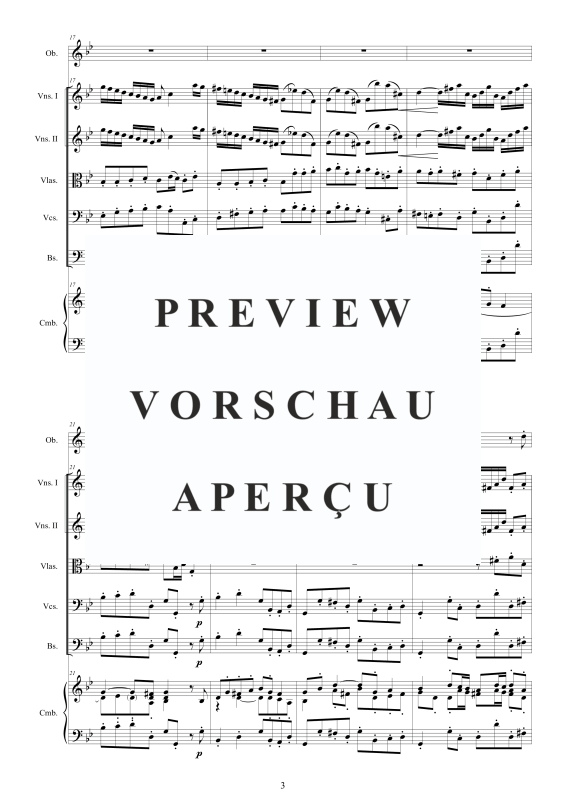 Produktgalerie: Seite 4 von 11 Concerto No.8 in G-Moll Op.9, , Oboe Solo, Streicher Ensemble und Cembalo BC