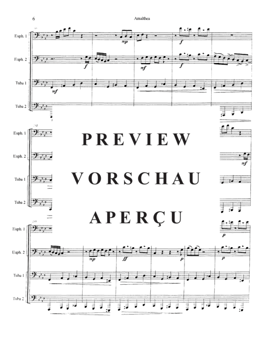 Product gallery: Page 10 of 20 Amalthea , , (Tuba Quartett EETT)