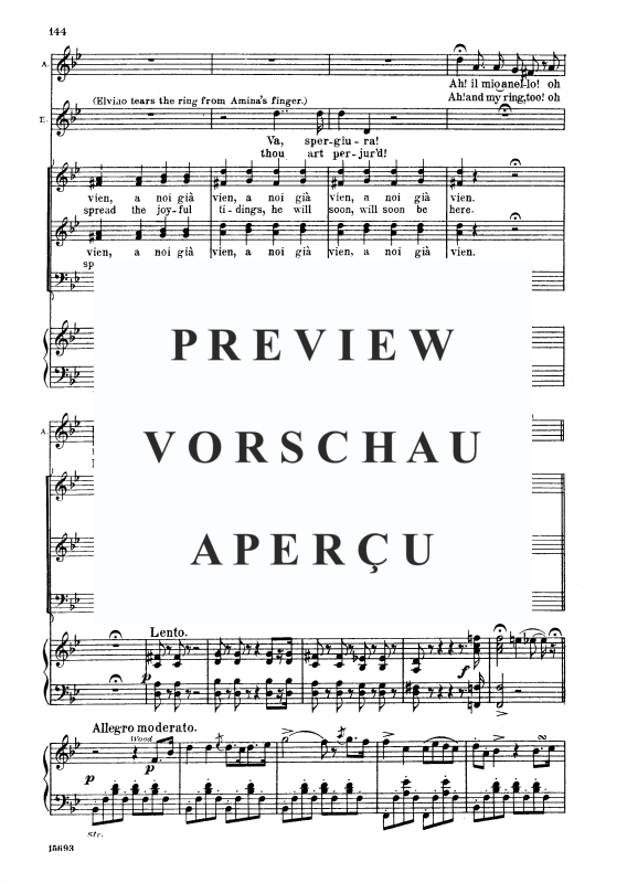 Produktgalerie: Seite 2 von 9 Ah perche non posso odiarti, , Tenor & Klavier