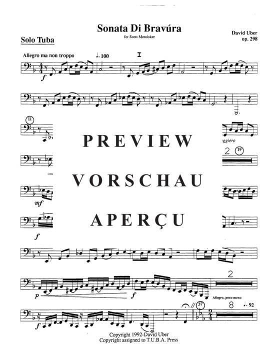 Product gallery: Page 16 of 20 Sonata di Bravura , , (tuba + piano)