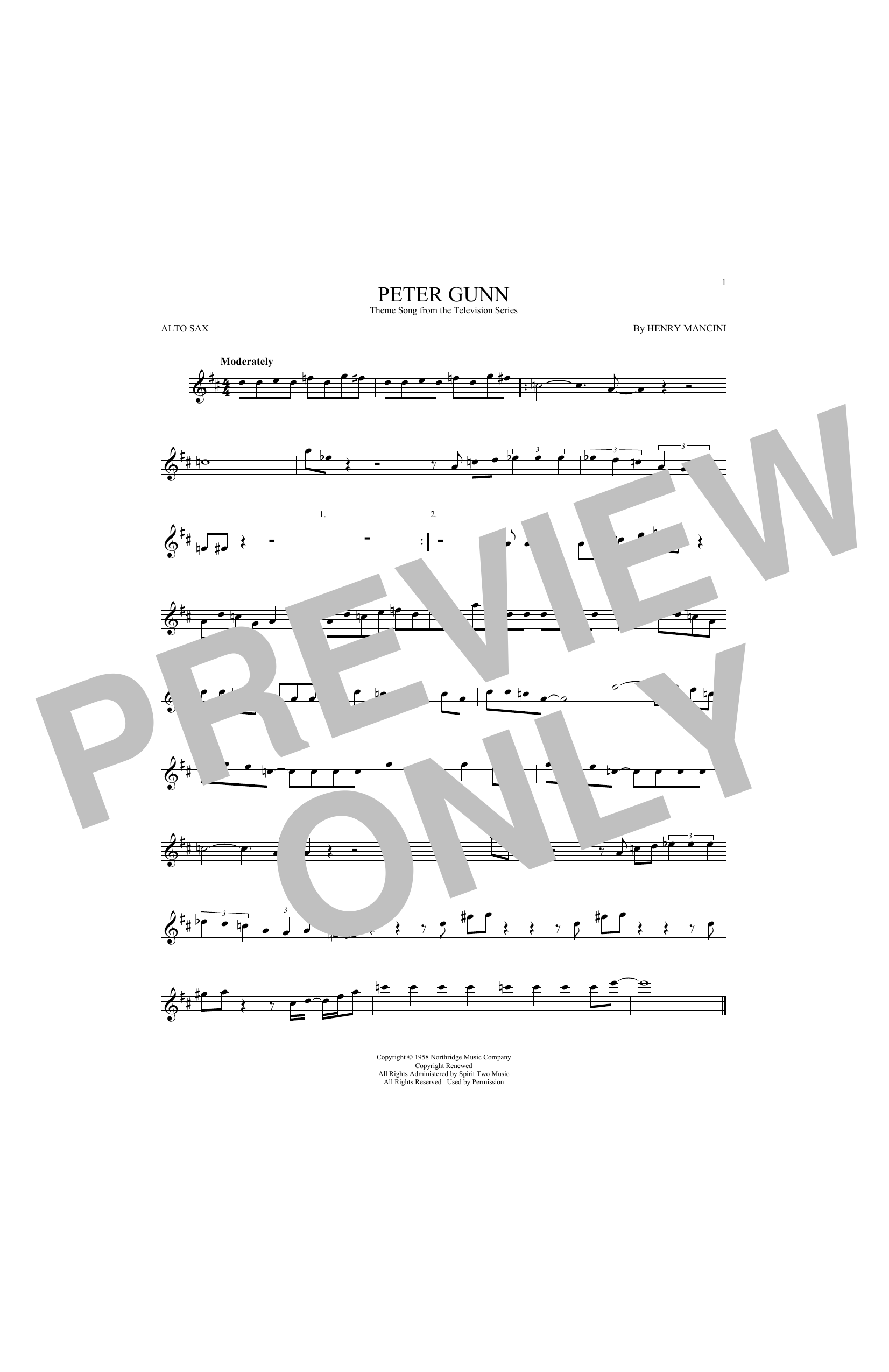 Product gallery: Page 1 of 1 Peter Gunn, Henry Mancini