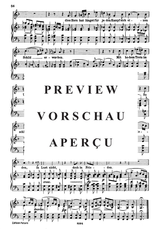 gallery: Abendlied für die Entfernte D.856 , , (Gesang hoch + Klavier)