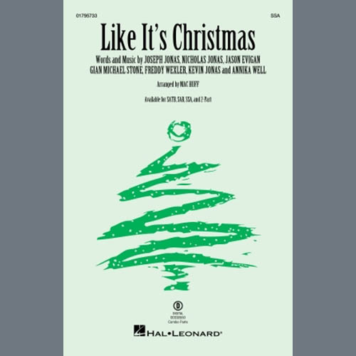 Produktbild zu: Like It's Christmas (arr. Mac Huff)