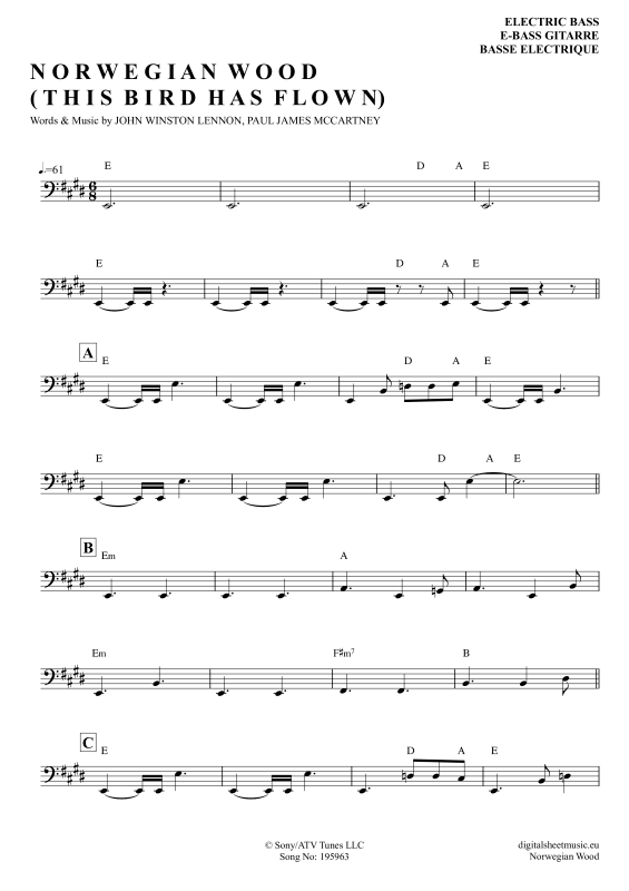 Produktbild zu: Norwegian WoodThe Beatles