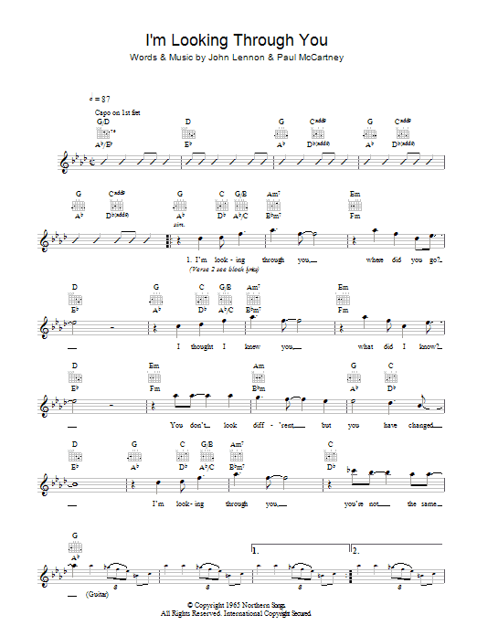 Produktbild zu: I'm Looking Through You