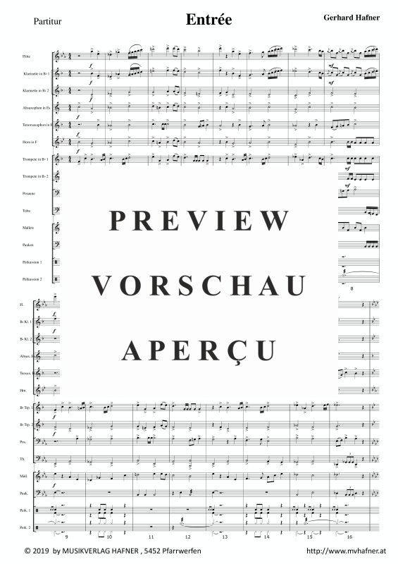 Product gallery: Page 6 of 11 Entrée, , (Youth wind orchestra)